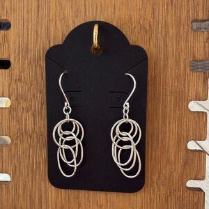 Dangly Silver Earrings